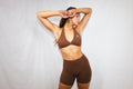 Twist Halter Sports Bra